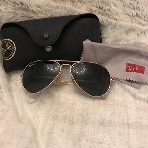 Polarized Aviator Ray Ban Sunglasses